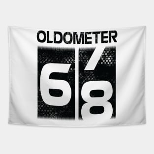 Oldometer Happy Birthday 68 Years Old Was Born In 1952 To Me You Papa Dad Mom Brother Son Husband Tapestry