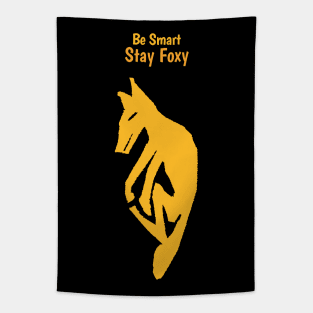 Vintage Fox Symbolic Tapestry