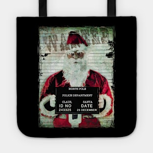 Wanted Santa Tote