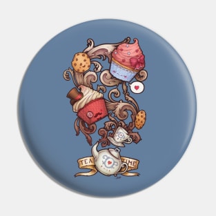 Tea Time Pin