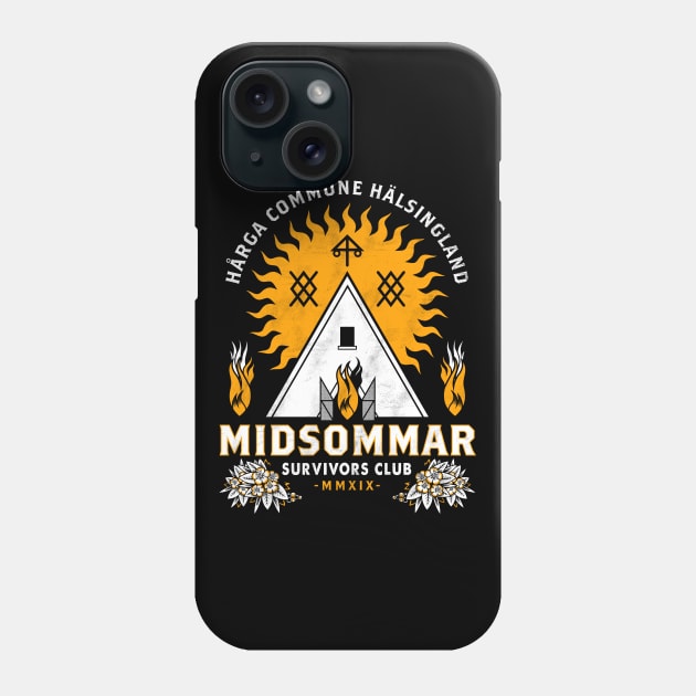 Midsommar Survival Club - Scary Horror - Summer Festival Phone Case by Nemons