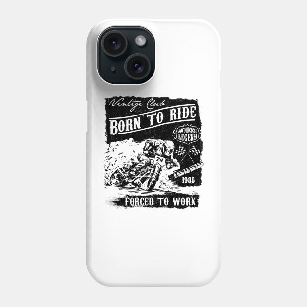 Born to ride Phone Case by Steven Hignell