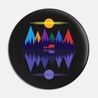 Bear & Cubs #5 Pin