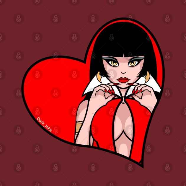 Vampirella Valentines by Dark_Inks