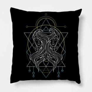 Zodiac Gemini Pillow
