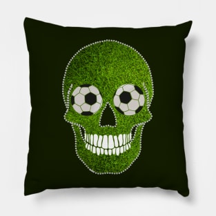 Soccer Skull Pillow