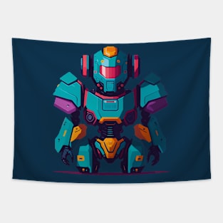 Cute Robot Tapestry