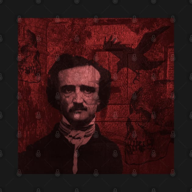 Edgar Allan Poe by valentinahramov