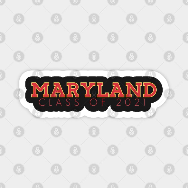 University of Maryland Class of 2021 Magnet by MiloAndOtis