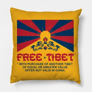 FREE TIBET * WITH PURCHASE OF ANOTHER TIBET Pillow