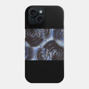 Abstract Spiral Digital Art Phone Case