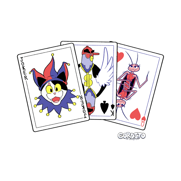 Card Trio - Hand by Gorditothebodegacat