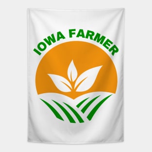 Iowa Farmer Tapestry