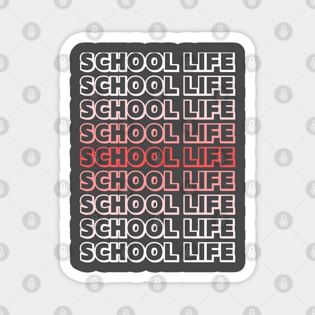 Back to school Magnet by My Word Art