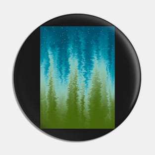 Abstract design | forest Pin