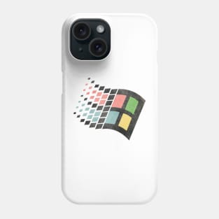 Windows 95 grunge effect Phone Case