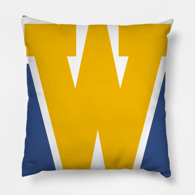 Woodsboro High Letter Pillow by nickmeece