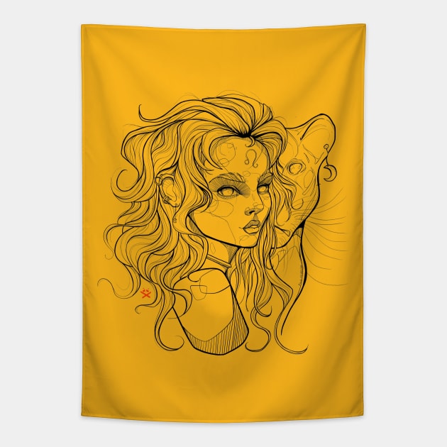 Leo Tapestry by mxndesigner