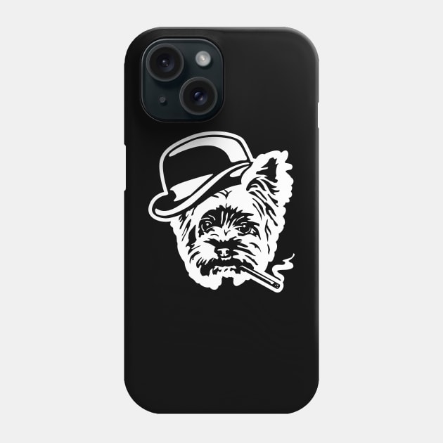 Yorkie Troublemaker Phone Case by Tuff Breeds