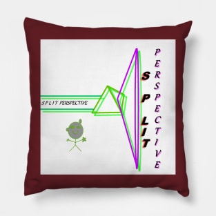 Split Perspective Pillow