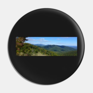 Shenandoah National Park Panorama 3 Pin