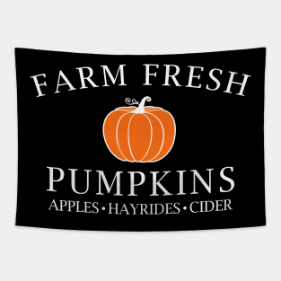 Farm Fresh Pumpkin Tapestry