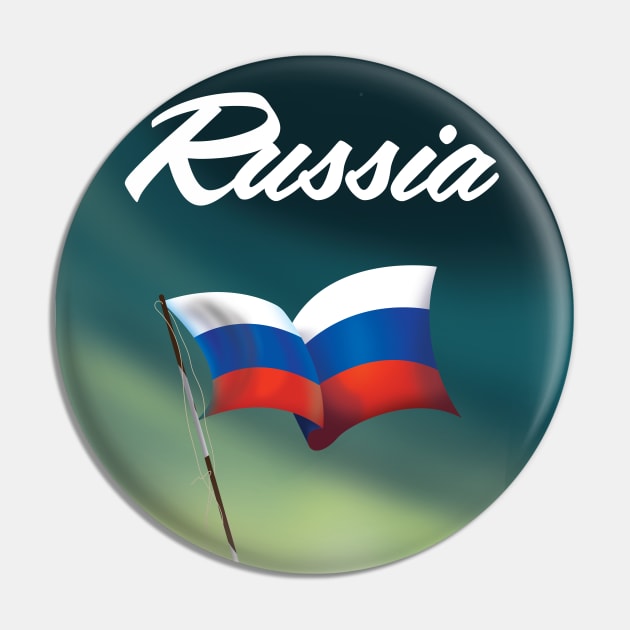 Russia National Flag Pin by nickemporium1