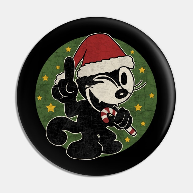 Felix the cat - Christmas Pin by valentinahramov