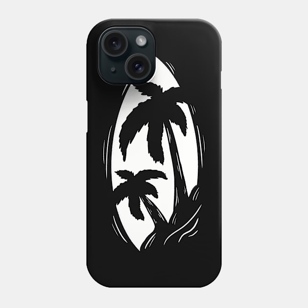 Surfers who love to surf Phone Case by Xatutik-Art