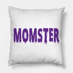 Momster Halloween Design Pillow