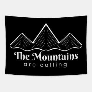 The mountains are calling Tapestry