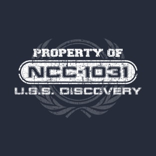 Vintage Property of USS Discovery T-Shirt