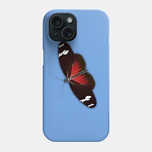 Heliconius doris or doris long wing butterfly Phone Case