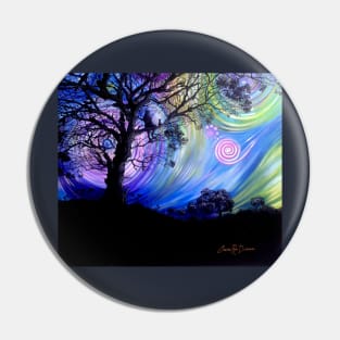 Aurora Borealis Dreaming Pin