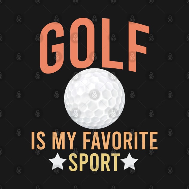 Golf is my favorite sport by Eric Okore