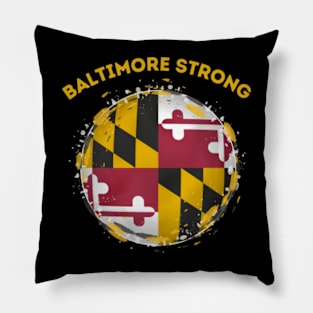 Baltimore-strong Pillow