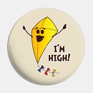 High As A Kite Pin