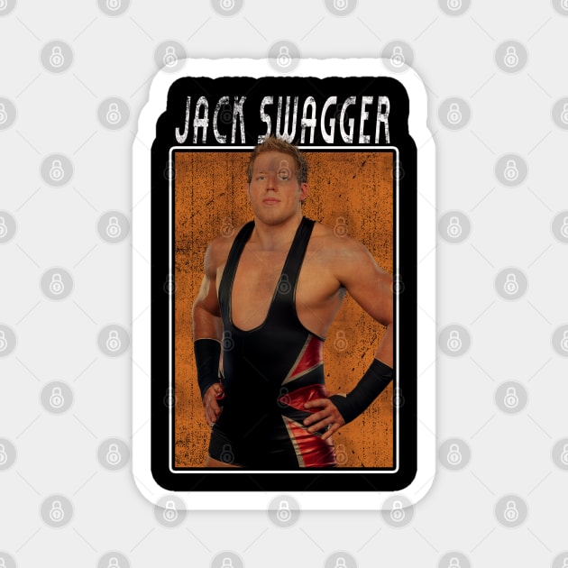 Vintage Wwe Jack Swagger Magnet by The Gandol