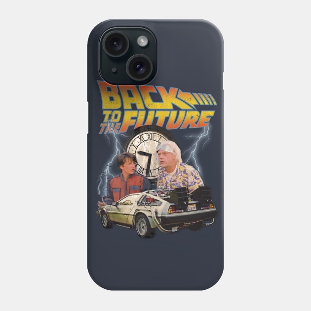 Back to the 80s Phone Case by HarlinDesign