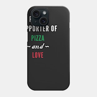 Pizza And Love Phone Case