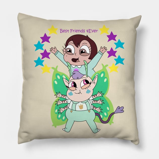 Meteora & Mariposa Pillow by garciajey