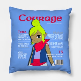 Courage Magazine Pillow