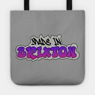 Made in Brixton I Garffiti I Neon Colors I Purple Tote