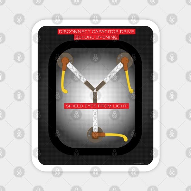 Flux Capacitor Magnet by DQDesigns By Chele