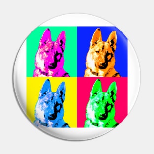 Pop Art - German Shepherd Dog Pin