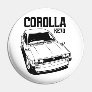 Corolla KE70 Monochrome Pin