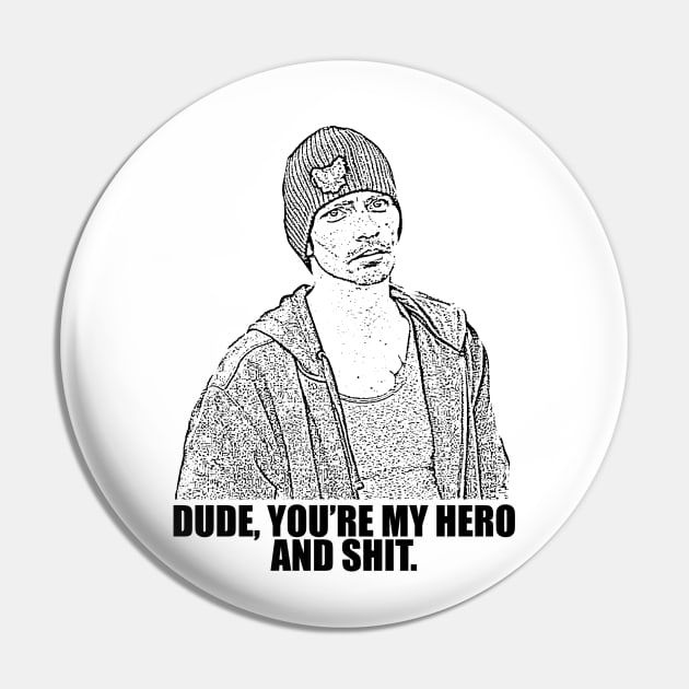 You're My Hero Pin by lockdownmnl09