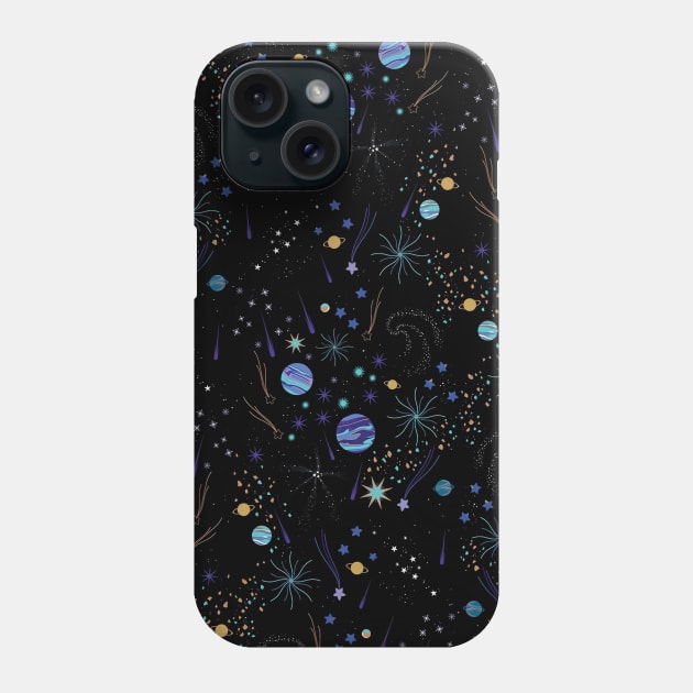 Truntless Universe Pattern Phone Case by Truntlessart