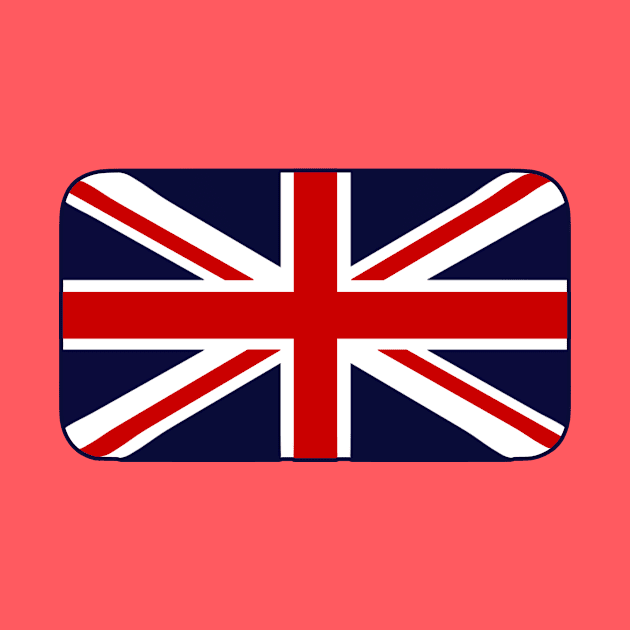 Union Jack Flag of the UK by JerryWLambert