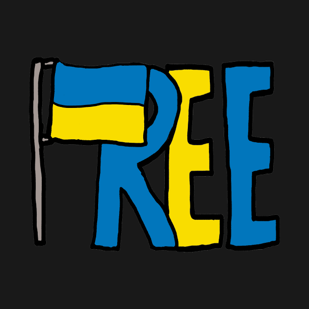 Free Ukraine by Mark Ewbie